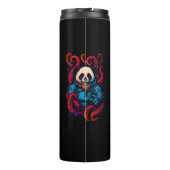 Kosmischer Panda Kraken Thermosbecher (Rückseite)