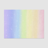 Kosmischer Pastellregenbogen Seidenpapier (Vorderseite)