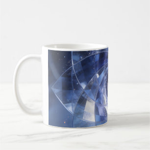Kosmischer Perlen-Spiral-Becher - Mystische Galaxi Kaffeetasse