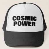 Kosmischer Power™ Trucker-Hut Truckerkappe (Vorderseite)