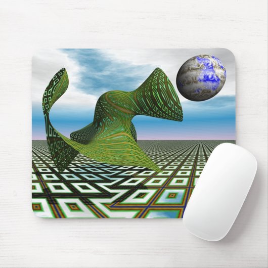 Kosmischer Pudel Mousepad (Mit Mouse)