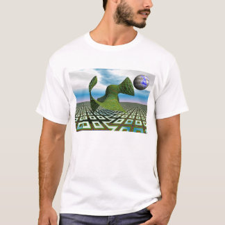 Kosmischer Pudel-T - Shirt