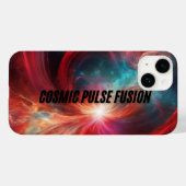Kosmischer Puls Fusion Gehäuse Case-Mate iPhone Hülle (Rückseite (Horizontal))