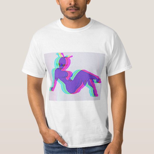 Kosmischer Raumbabe T-Shirt (Vorderseite)