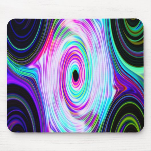 Kosmischer Ray 5 wirbelblaues Mousepad (Vorne)