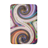 kosmischer Ray 5 wirbelnder Bath-Mat Badematte (Vorderseite Vertikal)