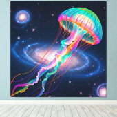 Kosmischer Regenbogen Leinwanddruck (Insitu (Holzboden))