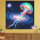 Kosmischer Regenbogen Leinwanddruck (Insitu (Wohnzimmer))