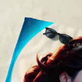 Kosmischer Retro 50er Jahre Sci-Fi Nova Space Rang Strandtuch (Beispiel)