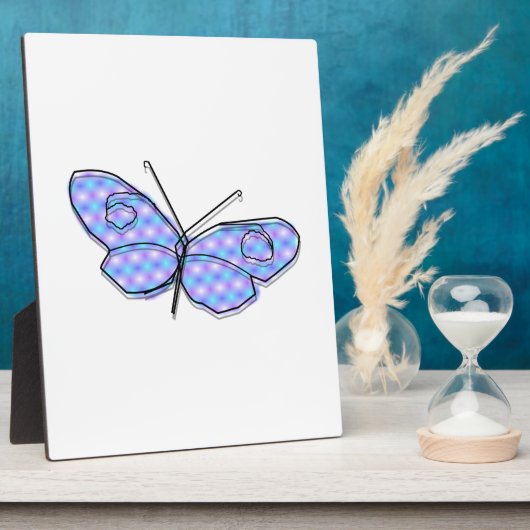 Kosmischer Schmetterling Fotoplatte (Seite)