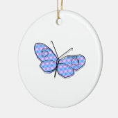 Kosmischer Schmetterling Keramikornament (Links)
