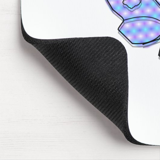 Kosmischer Schmetterling Mousepad (Ecke)