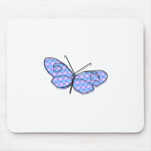 Kosmischer Schmetterling Mousepad (Vorne)