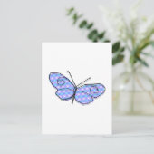 Kosmischer Schmetterling Postkarte (Stehend Vorderseite)