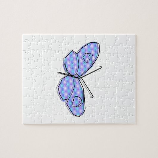 Kosmischer Schmetterling Puzzle (Horizontal)