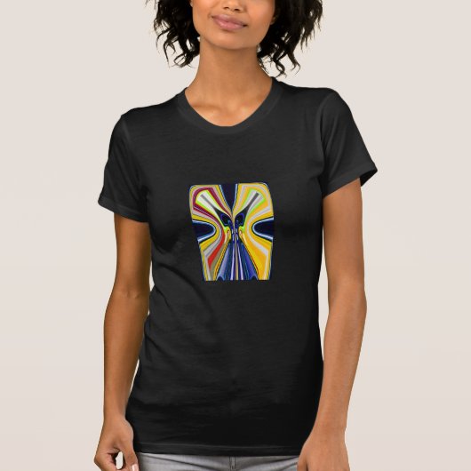 Kosmischer Schmetterling T-Shirt (Vorderseite)