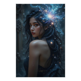 Kosmischer Schulterguss Poster