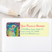 Kosmischer Slumber - individuelles Adressetikett f (Insitu)