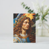 *~* Kosmischer Soldat des Gottes Universum Erde AP Postkarte (Stehend Vorderseite)