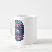 Kosmischer Sound Kaffeetasse (Vorderseite Links)