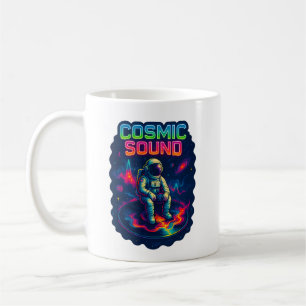 Kosmischer Sound Kaffeetasse