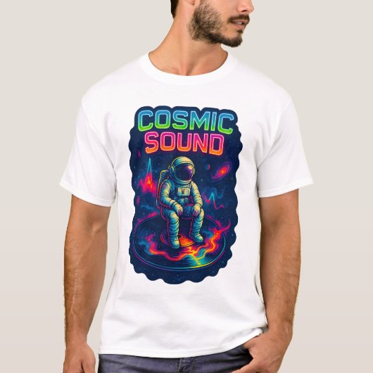 Kosmischer Sound T-Shirt (Vorderseite)
