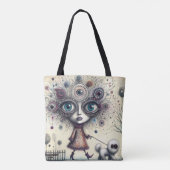 "Kosmischer Spaziergang" Tote Tasche von DAKimage (Rückseite)