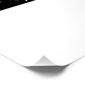 Kosmischer Staub in der Leere Poster (Ecke)