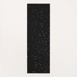 Kosmischer Staub in der Leere Yogamatte