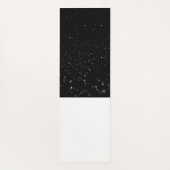 Kosmischer Staub in der Leere Yogamatte (Rückseite)