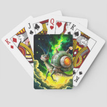Kosmischer Steampunk-Schnecken-Vogel – Neon-Traum-