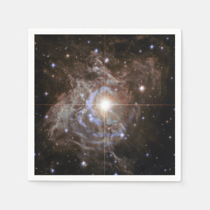 Kosmischer Stern-Festkranz Serviette