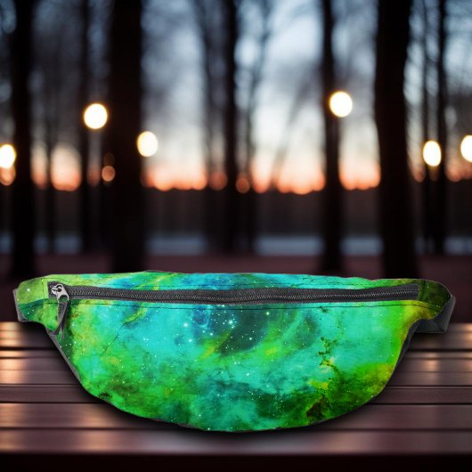 Kosmischer Sternenhimmelnebel galaktisch Bauchtasche