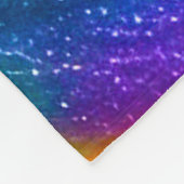 Kosmischer Stolz Fleecedecke (Ecke)
