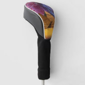 kosmischer Sturm über dem Untergrund Golf Headcover (angewinkelt)