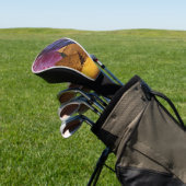 kosmischer Sturm über dem Untergrund Golf Headcover (In SItu)