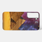 kosmischer Sturm über dem Untergrund Samsung Galaxy Hülle (Rückseite (Horizontal))