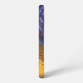 kosmischer Sturm über dem Untergrund Samsung Galaxy Hülle (Linke Seite)