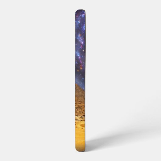 kosmischer Sturm über dem Untergrund Samsung Galaxy Hülle (Linke Seite)