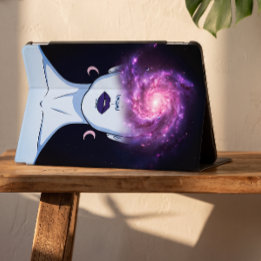 Kosmischer Surrealismus Dynamischer Wirbelgalaxied iPad Mini Hülle