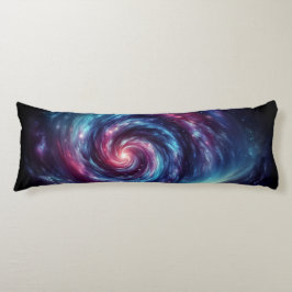 Kosmischer Swirl - Galaxie-Design Seitenschläferkissen