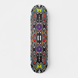 Kosmischer Swirl Skateboard