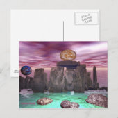 Kosmischer Tanz 3 Postkarte (Vorne/Hinten)
