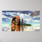 Kosmischer Tanz 4 Poster (Vorne)