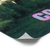 kosmischer Tanz Poster (Ecke)