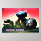 kosmischer Tanz Poster (Vorne)