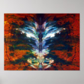 kosmischer Tänzer Poster (Vorne)