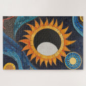 Kosmischer Tanzmosaik Puzzle (Horizontal)