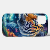 Kosmischer Tiger Case-Mate iPhone Hülle (Rückseite (Horizontal))