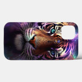 Kosmischer Tiger Case-Mate iPhone Hülle (Rückseite (Horizontal))